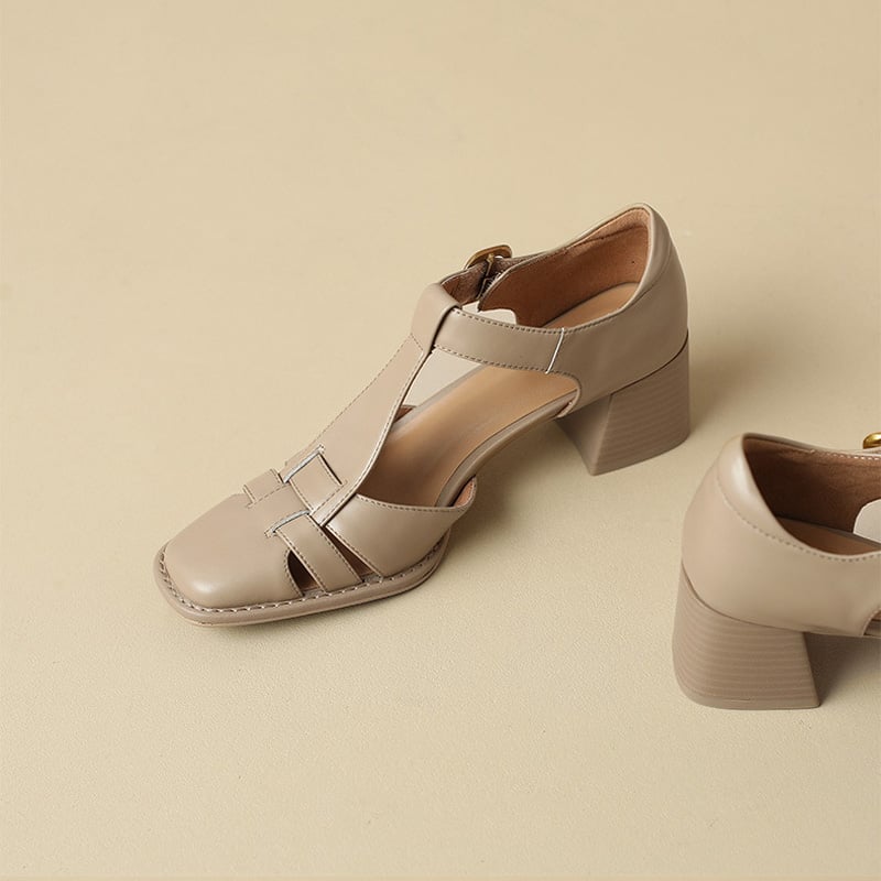 Michela | Square Sandals