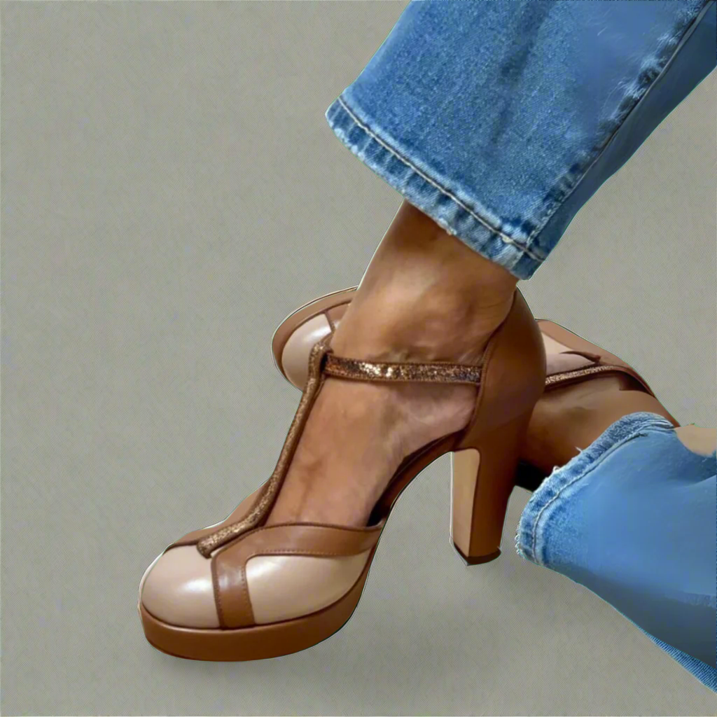 Criselmara | T-Strap Heels