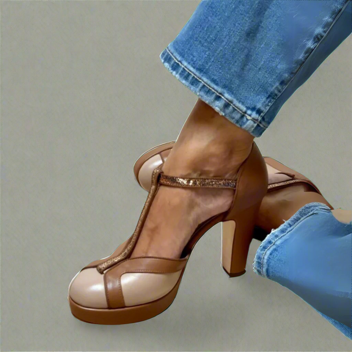 Criselmara | T-Strap Heels