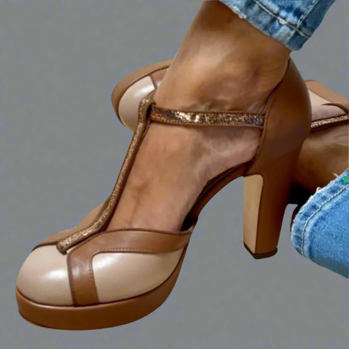 Criselmara | T-Strap Heels
