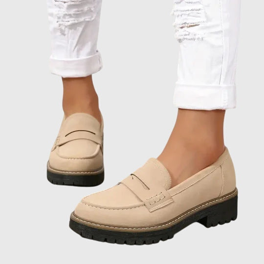 Melania | Suede Loafers