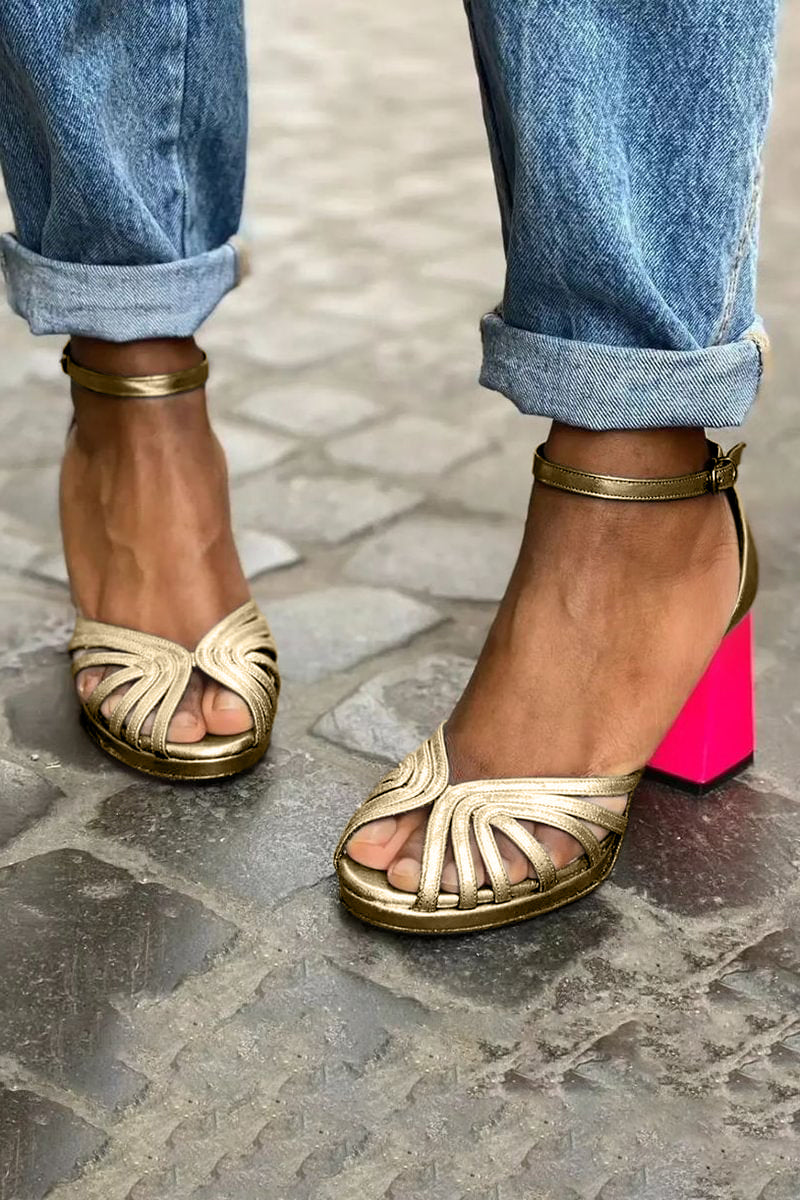 Milviana | Ankle Strap Heels