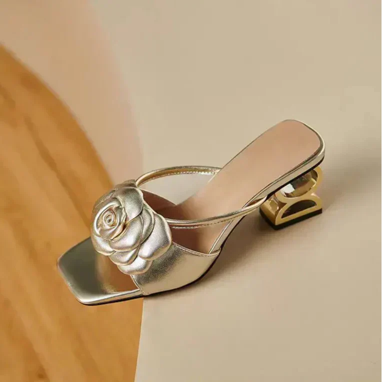 Dera | Floral Sandals