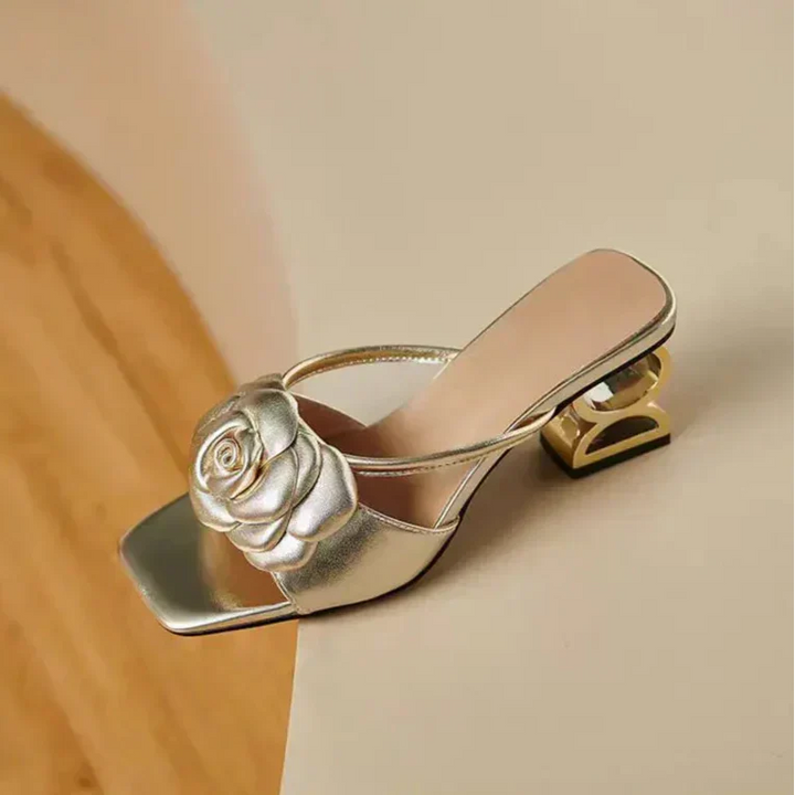 Dera | Floral Sandals