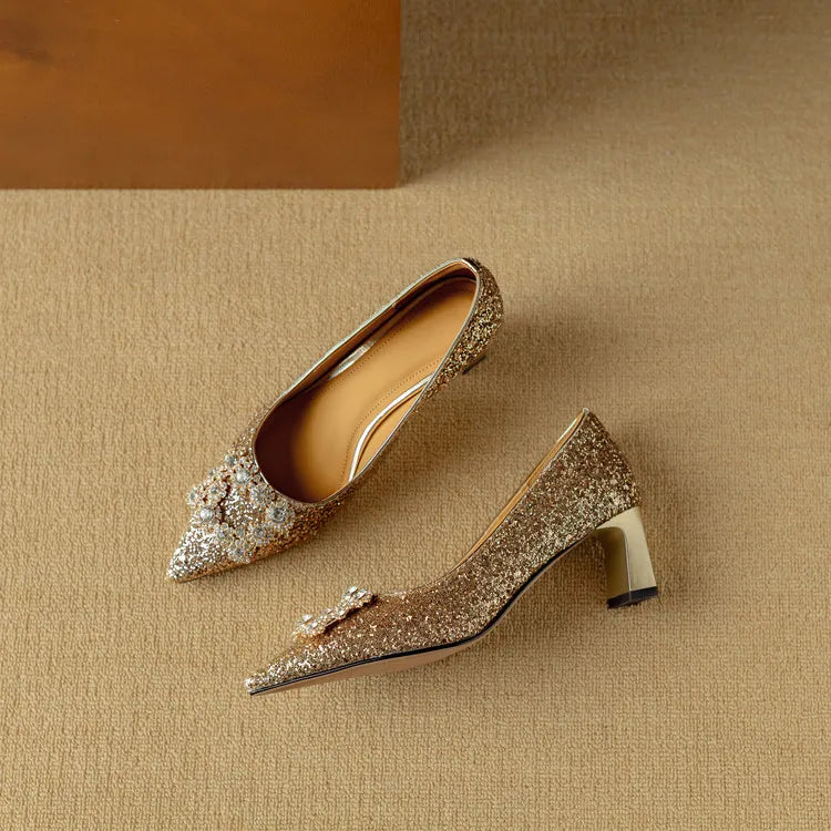 Gloriosa | Glitter Pumps (New York Style)