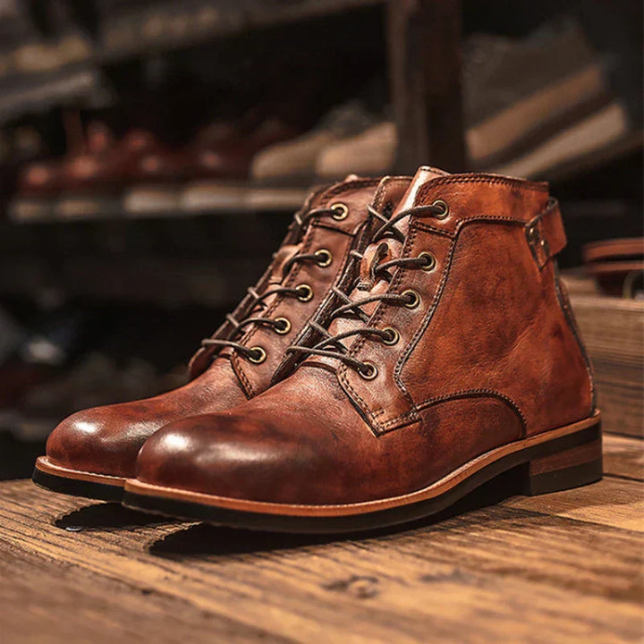 David | Leather Boots