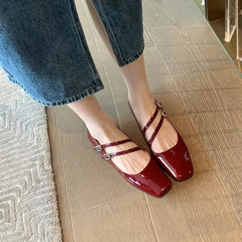 Chichi | Double-Strap Flats