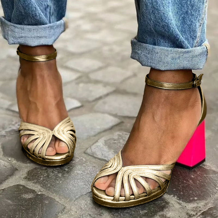 Milviana | Ankle Strap Heels