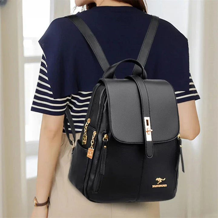 Alisa | Leather Backpack