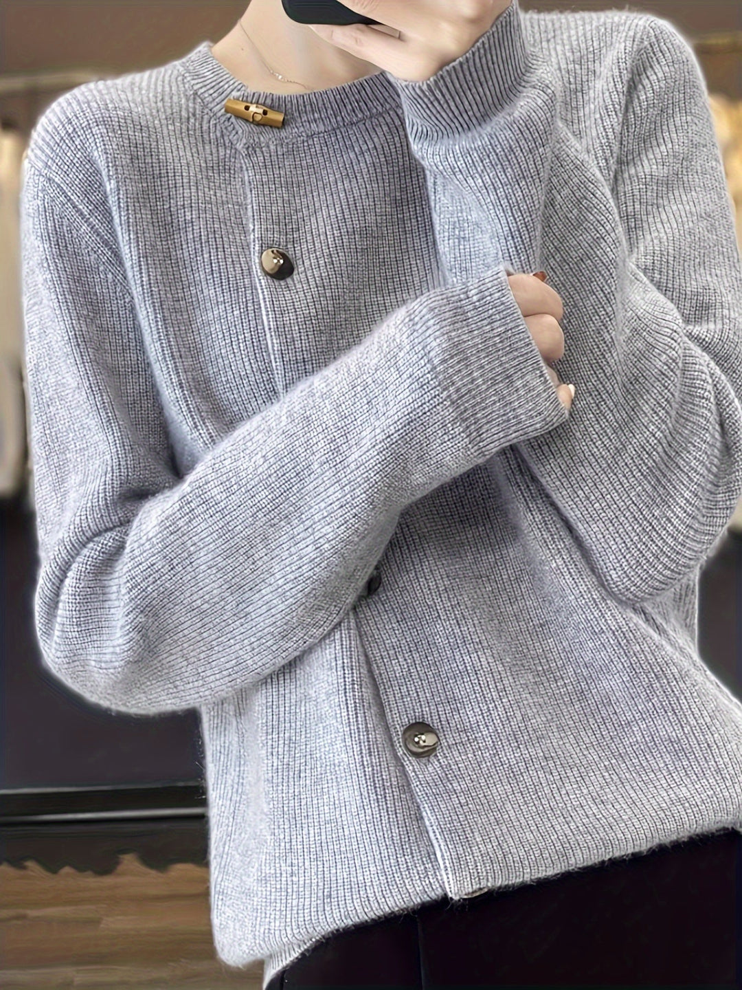 Gemima | Button Cardigan