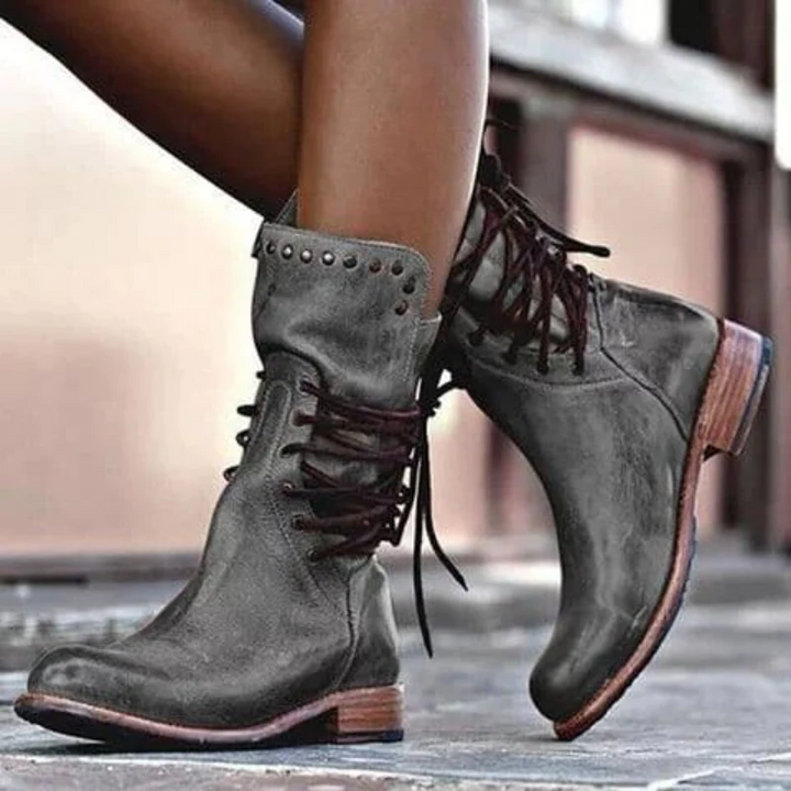 Ava | Lace-Up Boots