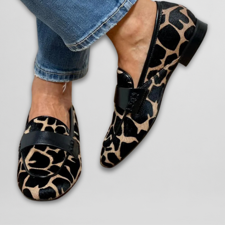 Leona | Animal-Print Loafer