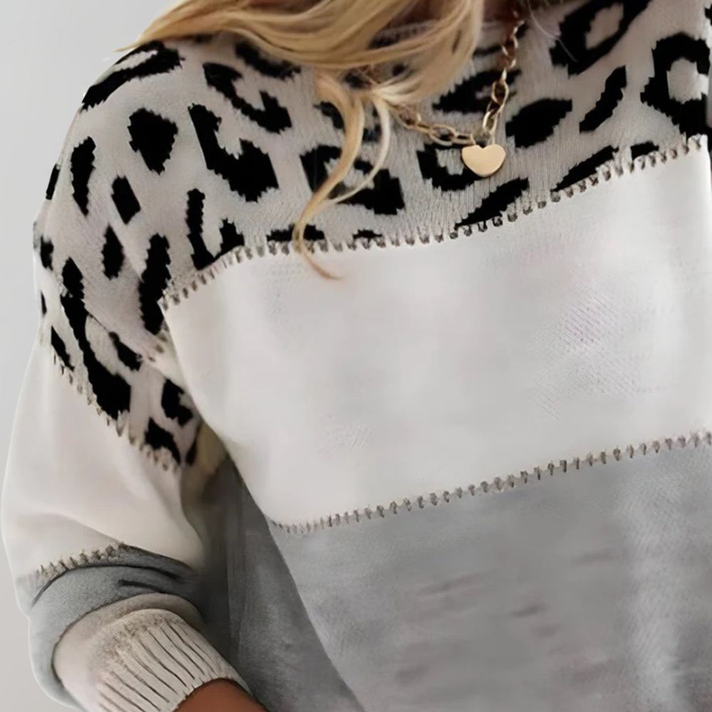 Diane | Leopard Sweater