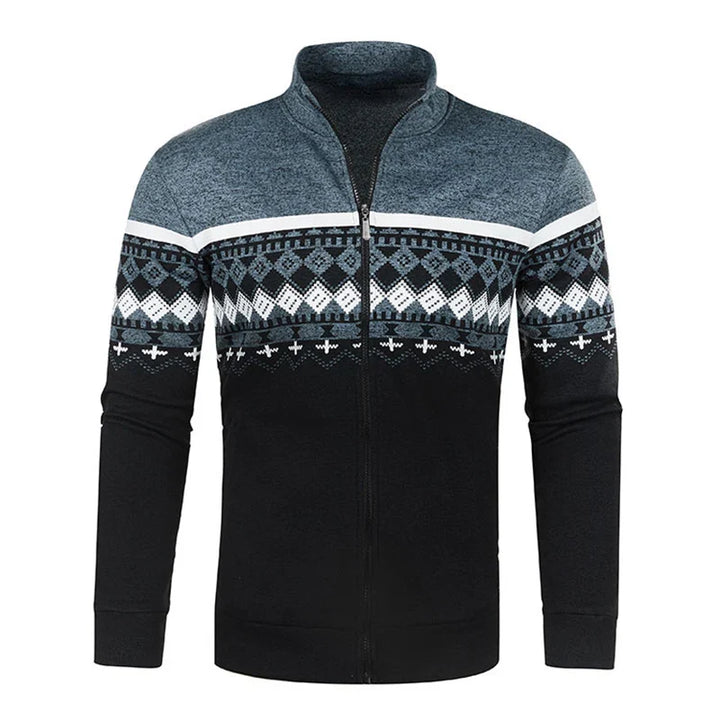 Luke | Zip-Up Vintage Cardigan