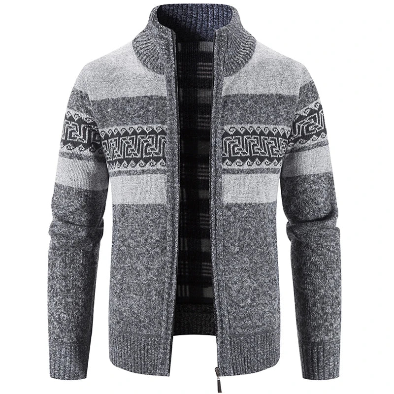 Gabriel | Zip-Up Vintage Cardigan