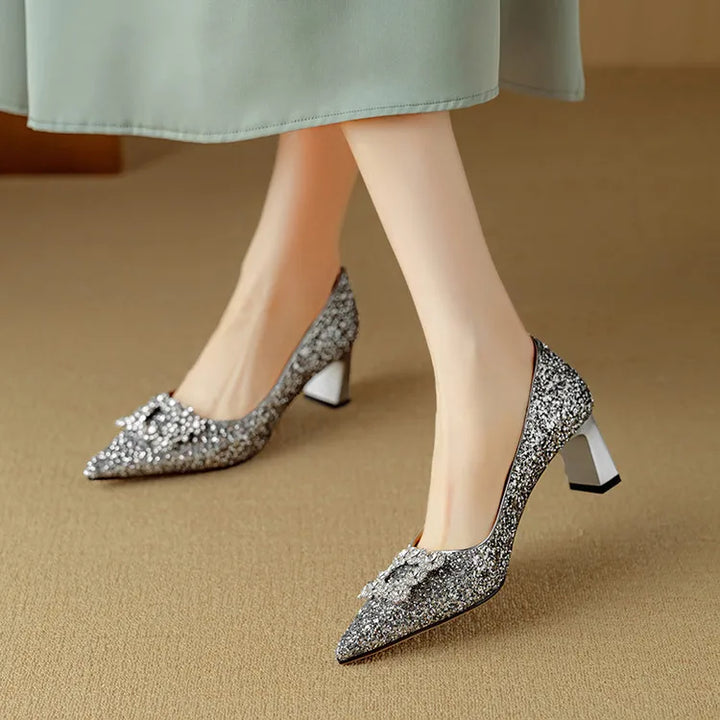 Gloriosa | Glitter Pumps (New York Style)