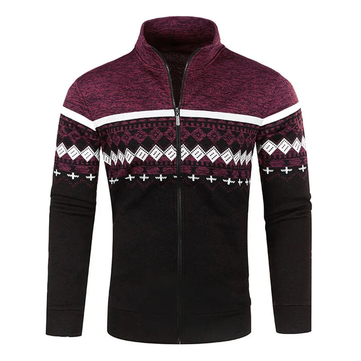 Luke | Zip-Up Vintage Cardigan