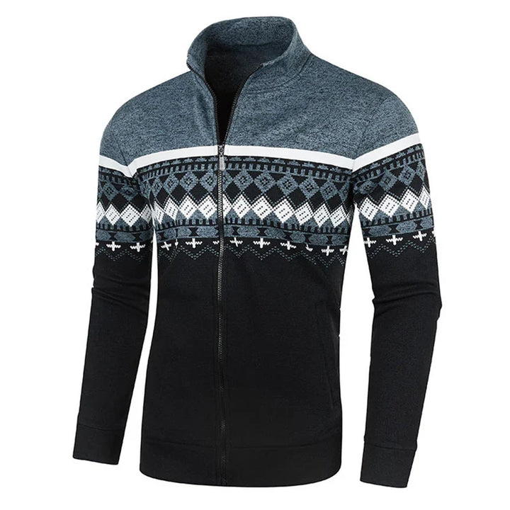 Luke | Zip-Up Vintage Cardigan