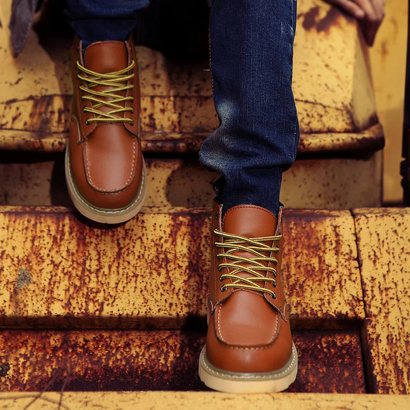 Derk | Leather Boots