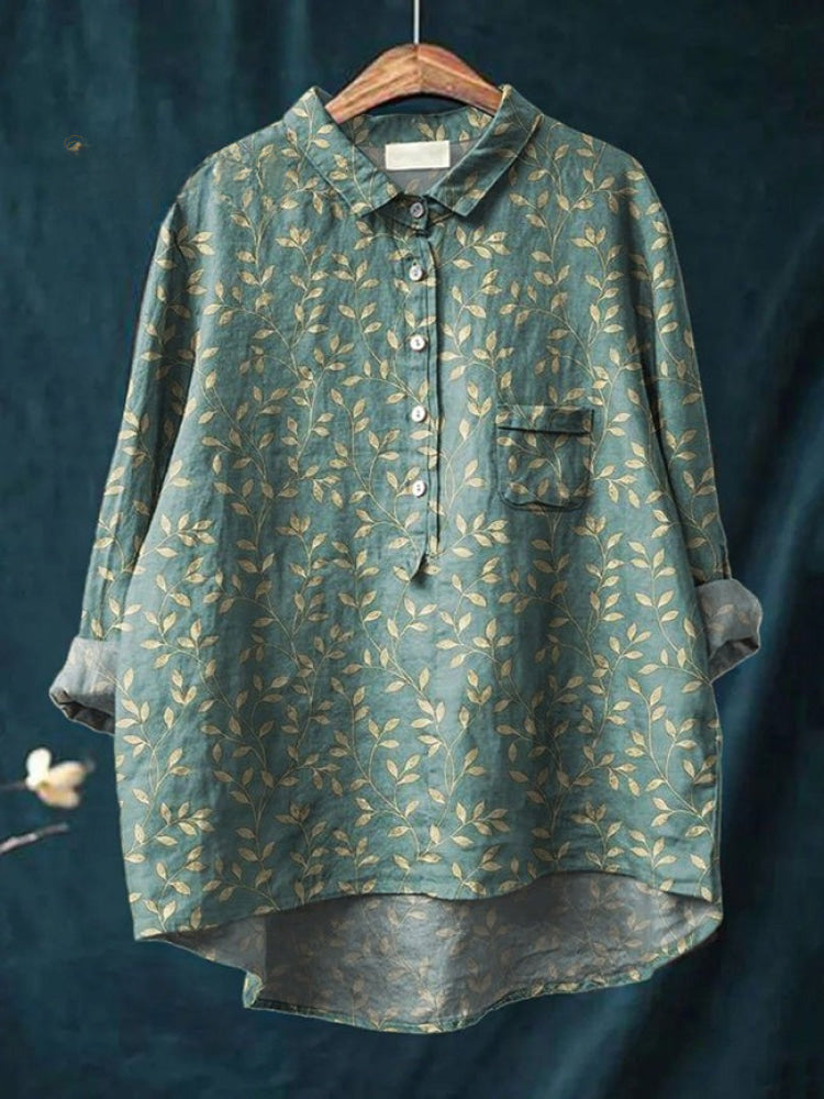Lina | Vibrant Floral Shirt