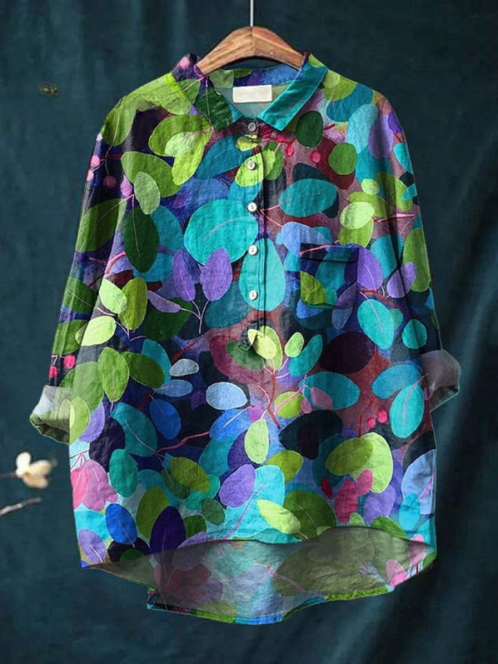 Lina | Vibrant Floral Shirt