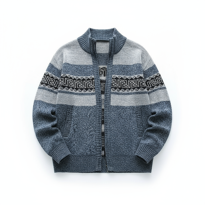 Matthew | Zip-Up Vintage Cardigan